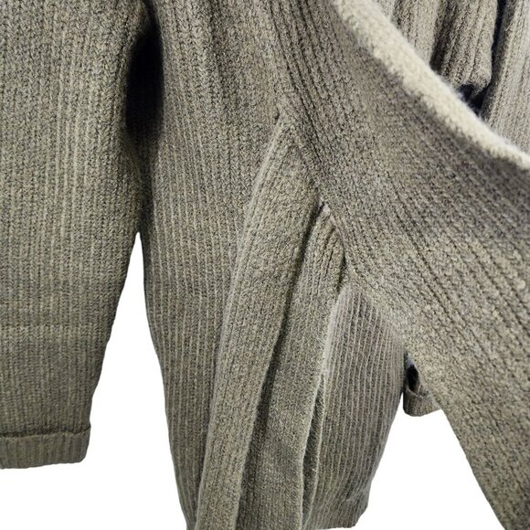 Madeleine Long Cardigan with Lustre Chunky Knit Shawl Collar Women's Size OS - Picture 9 of 12